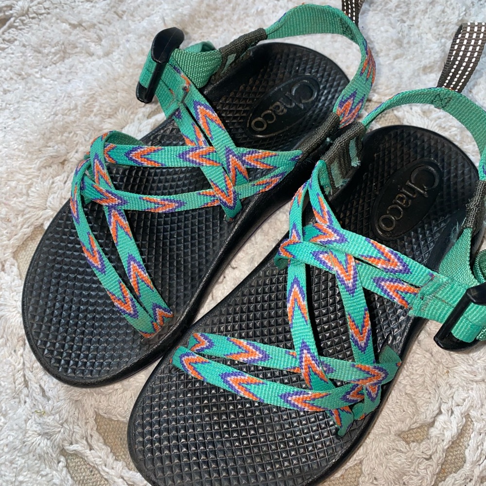 Chaco Multicolor Strappy Sandals